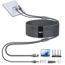 Starlink Mini 2-in-1 Power Ethernet Lead 5M DC USB-C Network Charging Cable picture