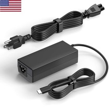 65W USB-C Laptop Charger for Lenovo ThinkPad T480-T15 X280-X390 Yoga US Plug PD+ picture