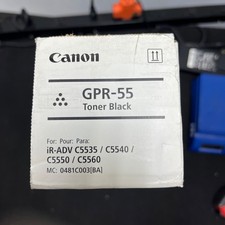 Genuine Canon GPR55 Black Toner ImageRunner Advance C5535 C5540 C5550 0481C003AA picture