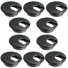 10 Pcs 2 inch Desk Cord Grommet, Desk Hole Cover, Wire Cord Cable Grommets Hole picture