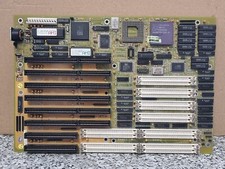 VINTAGE MOTHERBOARD 386 Am386DX/DXL-40 AMD 8xISA, 16xSIMM SLOT RETRO HARDWARE picture