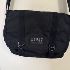 Fossil Commuter 1R42  Messenger Black  Nylon Laptop Computer Bag picture