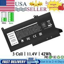 ✅Lot 10x DJ1J0 Battery for Dell Latitude 12 7280 7290 13 7380 7390 14 7480 7490 picture