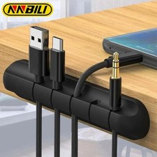Nnbili Silicone Cable Organizer Winder Holder for Usb, Mouse & Headphones picture