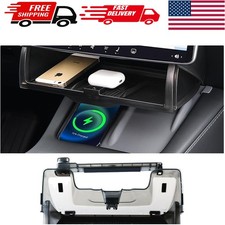 Hidden Under Screen Storage Organizer for Tesla Model Y Model 3 Accessories(i... picture