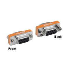 Kentek Mini Null Modem DB9 Female/Female Adapter Connector Changer Serial RS232 picture