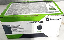 Lexmark 24B6720 Black High Yield Toner Cartridge Genuine New Open Box picture