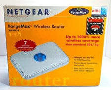NETGEAR WPN824 RangeMax Wireless Router MIMO 2 4GHz 108Mbps New In Box  picture