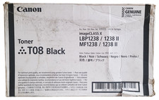 Canon T08 Black 3010C005AA Toner Cartridge With Rough Open Box picture