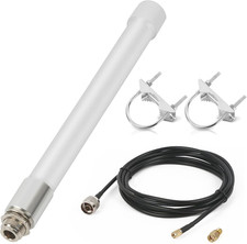 Wifi Antenna Dual Band 2.4Ghz 5Ghz 5.8Ghz 8Dbi RP-SMA SMA Male Outdoor Indoor picture
