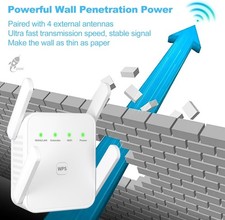 Wireless Internet Repeater WiFi Booster For Garage Extend Internet Dead Zones picture