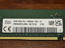 SK Hynix HMAA4GR7CJR8N-XN 32GB 2Rx8 PC4-3200AA DDR4 ECC Server Memory RDIMM picture