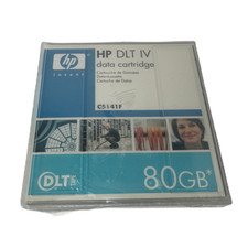 HP DLT IV Data Cartridge 80GB, DLT Tape C5141F OEM Brand New Sealed picture