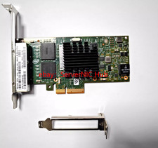 Both Brackets  ciscio I350-T4 CISCO UCSC-PCIE-IRJ45 Intel I350 Quad Port Adapter picture