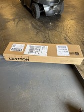 Leviton 49256-D48 Angled Quickport High-Density Patch Panel 48‑Port 1RU Black picture