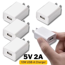 USB Wall Charger 5V 2A AC Power Adapter US Plug Travel Charger Phone Adapter Lot picture