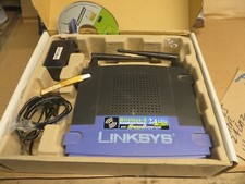 Linksys BEFSR41 4-Port 10/100 Wired Router GOOD USED + ADAPTER+CD+ANTENNA 2.4Ghz picture