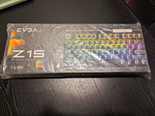 EVGA Z15 Mechanical Gaming Keyboard RGB Illuminated Black English QWERTY picture