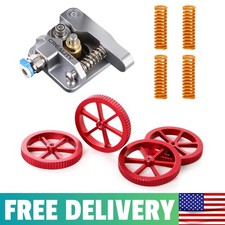 Official 3D Printer Upgrade Kit With All Metal MK-8 Extruder, 4 PCS Red Hand picture