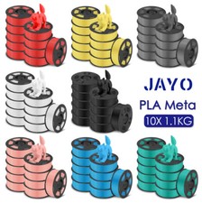 10X JAYO 1.1KG PLA Meta 1.75mm 3D Printer Filament Decorations/Toys/Crafts/Arts picture