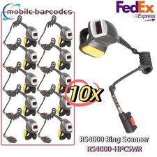 10x RS4000 Finger Ring Scanner 1D Laser Corded Reader Zebra WT6000 RS4000-HPCSWR picture