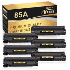 6pk CE285A 85A Ink Toner Cartridge for HP LaserJet Pro P1102W M1212nf MFP Black picture