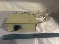 Vintage Manual Data Transfer Switch DA-15 & 5-Pin DIN A/B Metal picture