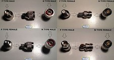1 x F Type TV Male / Female To N Male / Female COAX RF Connector Adapter USA picture