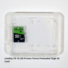 creality CR-10 (3D Printer Parts) Preloaded 32gb Sd Card picture