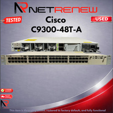 Cisco Catalyst C9300-48T-A Network Switch picture