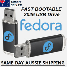 Fedora Linux Latest Version Bootable USB Flash Drive Fast Installer Recovery Fix picture