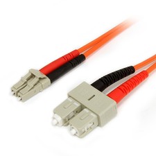 StarTech.com 1m Fiber Optic Cable - Multimode Duplex 62.5/125 - LSZH - LC/SC - O picture