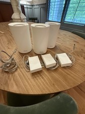 TP-Link Deco 7 Pro BE10000 Tri-Band Wi-Fi 7 Whole Home Mesh System Barely Used picture