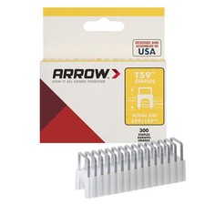Arrow 591189 Genuine T59 Steel 5/16-Inch by 5/16 Crown Width Insulated Staple... picture