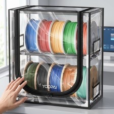 YOOPAI 3D filament storage Box 10 rolls capacity for 1kg Organizer for Home picture