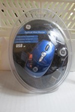 GE Mini Retractable Optical Travel Mouse  - New Sealed  picture