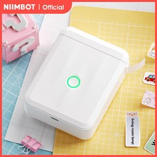 [D110 Upgraded] Mini Portable Bluetooth Thermal Label Printer: Smart Maker for H picture