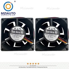 2PCS 3-Pin Inverter Cooling Fan For Sanyo SANACE80 109P0824A210 24VDC 0.29A 8032 picture