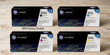 Genuine HP 312X 312A Toner Set CF380X CF381A CF382A CF383A CMYK picture