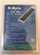 K-Byte - 256MB 32x64 SDRAM Memory PC 133 Only - New In Package picture
