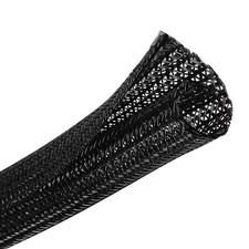 10ft 1/2 inch Cord Protector Wire Loom Tubing Cable Sleeve Split Sleeving for US picture