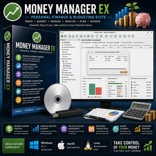 Money Manager EX | Personal Finance Budget Quicken | USB & CD | LATEST picture