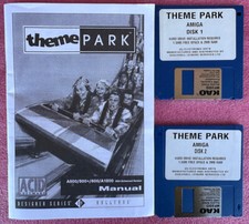 Theme Park Game For Commodore Amiga, Unused, Without Original Packaging picture