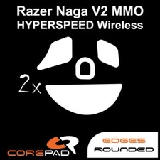 Corepad Skatez Razer Naga V2 HyperSpeed Replacement Mouse Feet PTFE Teflon picture