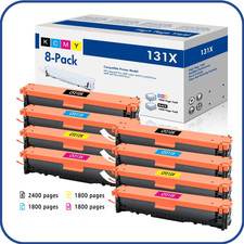 8pk Compatible 131A CF210A CF211A CF212A CF213A Toner For Laserjet M251nw M276nw picture