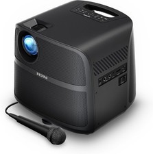 ION Audio Projector Deluxe HD Battery/AC Powered 720p HD LED BT-enabled picture