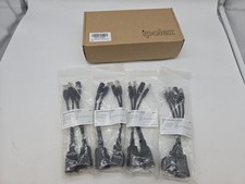 BOX OF 4 Power over Ethernet Passive Adapter Injector + Splitter 5v 12v 24v 48v picture