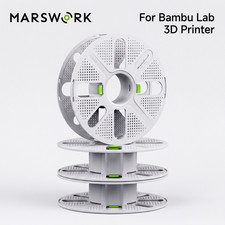 Reusable Spool 3-Pcs for Bambu Lab AMS, Quick Swap Filament with Remaining Level picture