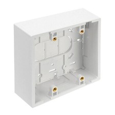 Leviton 42777-2WA Surface-Mount Back Box Dual-Gang 1.89 inch Depth White picture