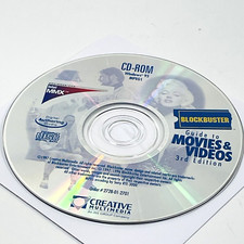 Blockbuster Guide To Movies and Videos 3rd Edition Rare Sony VAIO Software 1997 picture